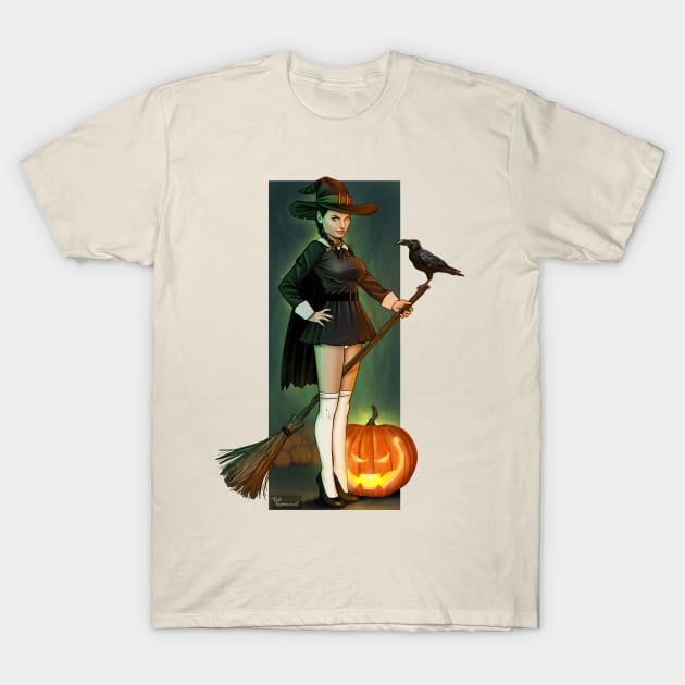 Lil' Witch T-Shirt by ted1air